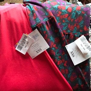 LuLaRoe 2 Maxi Skirts XXS